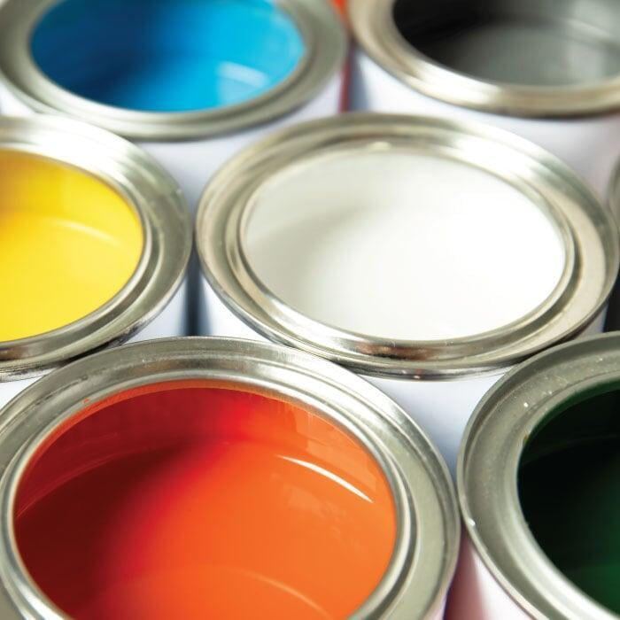 Enamel Paint Cans