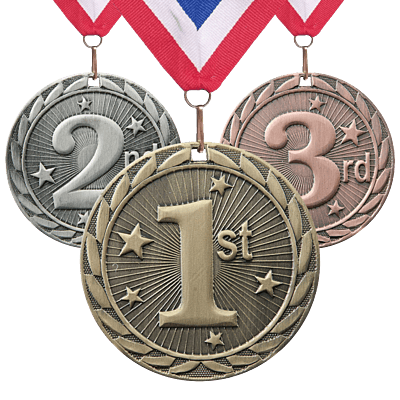 Iron Medals (Case of 25)
